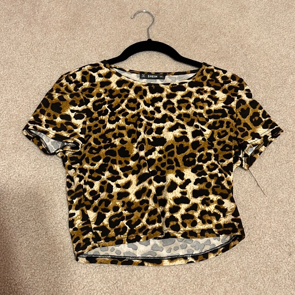 Cheetah crop top!